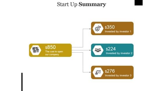 Start Up Summary Ppt PowerPoint Presentation File Clipart Images