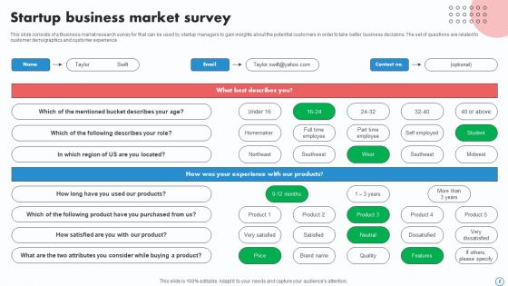 Startup Business Market Survey Ppt PowerPoint Presentation Complete Deck With Slides Survey