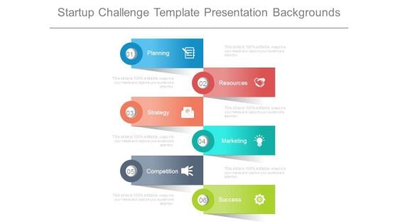 Startup Challenge Template Presentation Backgrounds