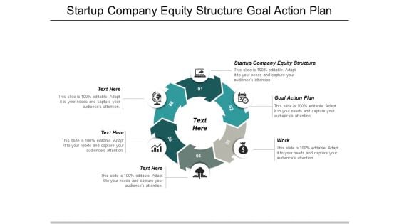 Startup Company Equity Structure Goal Action Plan Work Ppt PowerPoint Presentation Summary Graphics Cpb