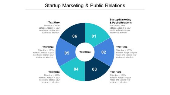 Startup Marketing And Public Relations Ppt PowerPoint Presentation Topics Cpb