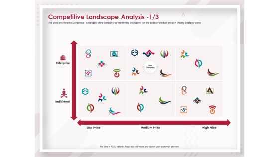 Startup Pitch To Raise Capital From Crowdfunding Competitive Landscape Analysis Brochure PDF Startup Pitch To Raise Capital From Crowdfunding Competitive Landscape Analysis Brochure PDF