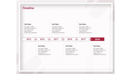 Startup Pitch To Raise Capital From Crowdfunding Timeline Designs PDF