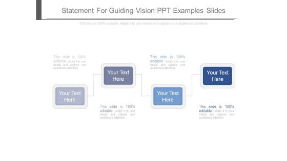 Statement For Guiding Vision Ppt Examples Slides