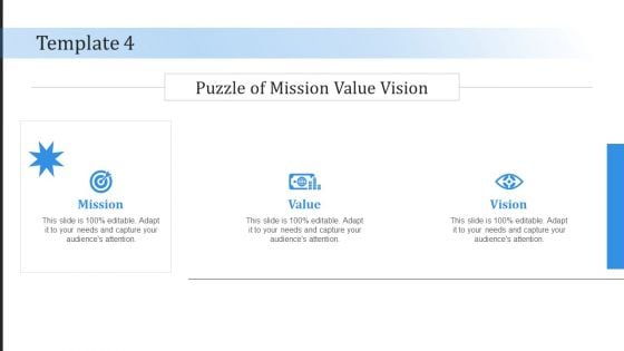 Statement Of Company Principles Statement Of Company Principles Template 4 Puzzle Ppt Icon Outfit PDF