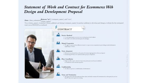 Statement Of Work And Contract For Ecommerce Web Design And Development Proposal Ppt Layouts Graphics Tutorials PDF Statement Of Work And Contract For Ecommerce Web Design And Development Proposal Ppt Layouts Graphics Tutorials PDF