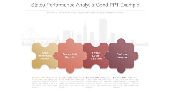 States Performance Analysis Good Ppt Example