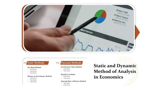 Static And Dynamic Method Of Analysis In Economics Ppt PowerPoint Presentation Show Backgrounds PDF