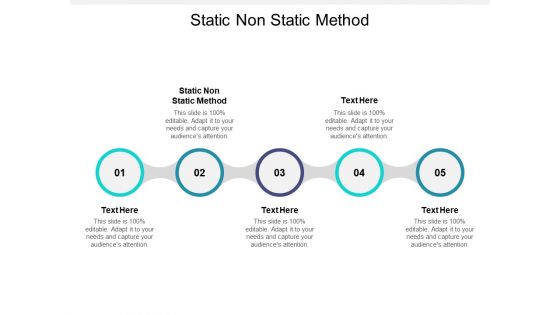 Static Non Static Method Ppt PowerPoint Presentation Outline Skills Cpb Pdf