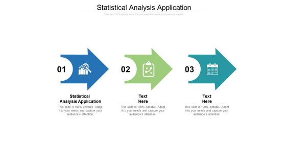 Statistical Analysis Application Ppt PowerPoint Presentation Visual Aids Icon Cpb