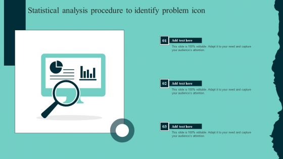 Statistical Analysis Procedure To Identify Problem Icon Guidelines PDF