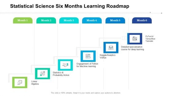 Statistical Science Six Months Learning Roadmap Background