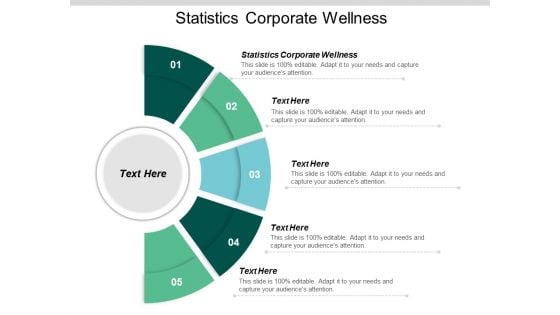 Statistics Corporate Wellness Ppt PowerPoint Presentation Slides Backgrounds Cpb