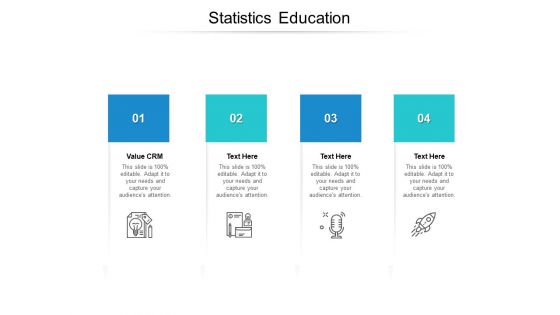 Statistics Education Ppt PowerPoint Presentation Layouts Design Inspiration Cpb