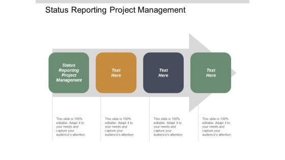 Status Reporting Project Management Ppt PowerPoint Presentation Ideas Themes Cpb