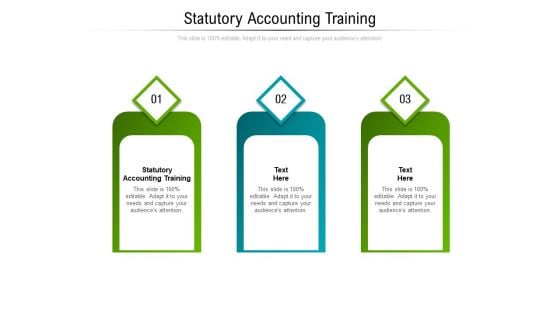 Statutory Accounting Training Ppt PowerPoint Presentation Infographic Template Picture Cpb Pdf