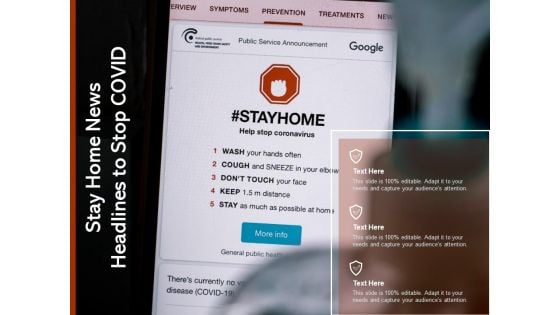 Stay Home News Headlines To Stop COVID Ppt PowerPoint Presentation Show Graphics Pictures PDF Stay Home News Headlines To Stop COVID Ppt PowerPoint Presentation Show Graphics Pictures PDF