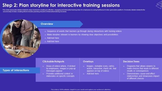 Step 2 Plan Storyline For Interactive Training Sessions Microsoft PDF