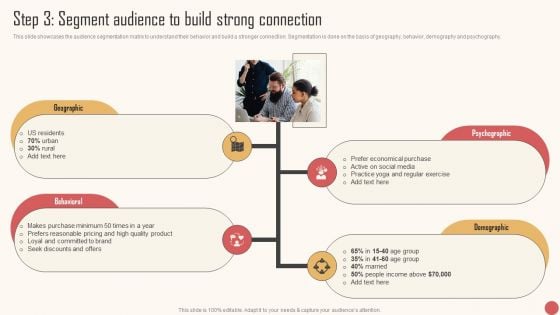 Step 3 Segment Audience To Build Strong Connection Designs PDF