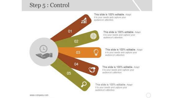 Step 5 Control Ppt PowerPoint Presentation Icon Format Ideas