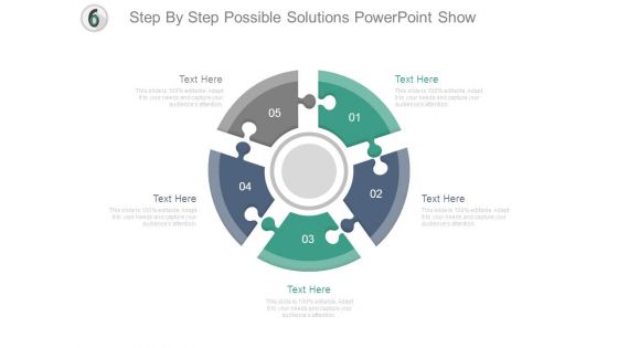 Step By Step Possible Solutions Powerpoint Show Step By Step Possible Solutions Powerpoint Show