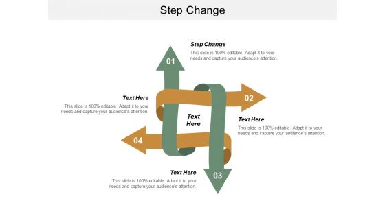 Step Change Ppt PowerPoint Presentation Layouts Graphics Cpb