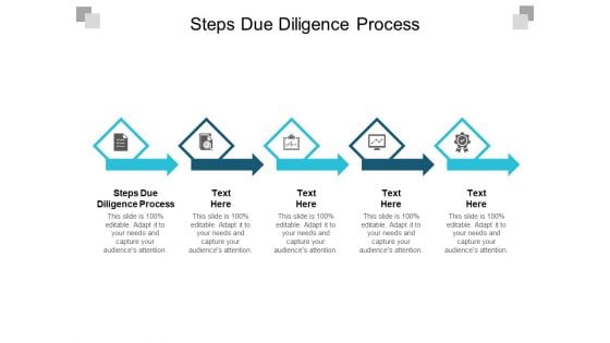 Steps Due Diligence Process Ppt PowerPoint Presentation Layouts Information Cpb