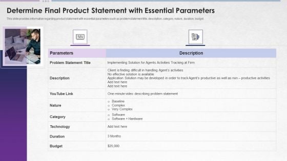 Steps For Devops Implementation IT Determine Final Product Statement Summary PDF