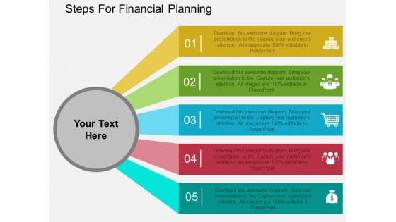 Steps For Financial Planning Powerpoint Templates