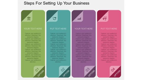 Steps For Setting Up Your Business Powerpoint Template