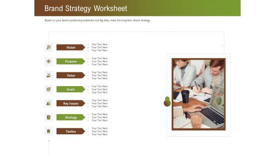 Steps For Successful Brand Building Process Brand Strategy Worksheet Introduction PDF