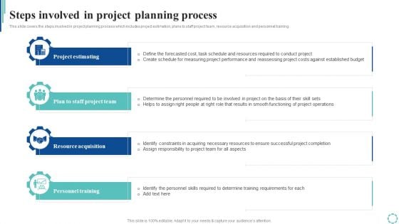 Steps Involved In Project Planning Process Strategies To Enhance Project Lifecycle Portrait PDF Steps Involved In Project Planning Process Strategies To Enhance Project Lifecycle Portrait PDF