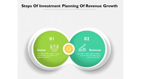 Steps Of Investment Planning Of Revenue Growth Ppt PowerPoint Presentation File Slides PDF