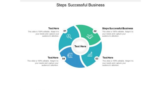 Steps Successful Business Ppt PowerPoint Presentation Gallery Portrait Cpb