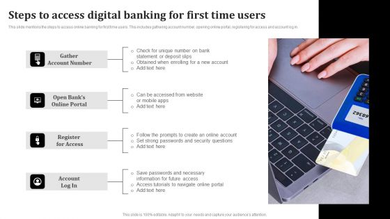 Steps To Access Digital Banking For First Time Users Topics PDF