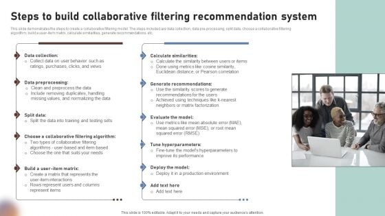 Steps To Build Collaborative Filtering Recommendation System Rules PDF Steps To Build Collaborative Filtering Recommendation System Rules PDF