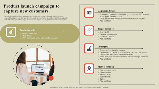 Steps To Effectively Conduct Market Research Product Launch Campaign To Capture New Customers Icons PDF