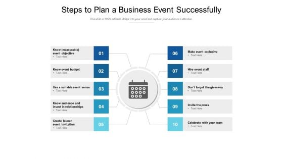 Steps To Plan A Business Event Successfully Ppt PowerPoint Presentation Inspiration Information Steps To Plan A Business Event Successfully Ppt PowerPoint Presentation Inspiration Information