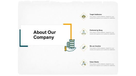 Stepwise Strategy About Our Company Ppt Infographic Template Backgrounds PDF