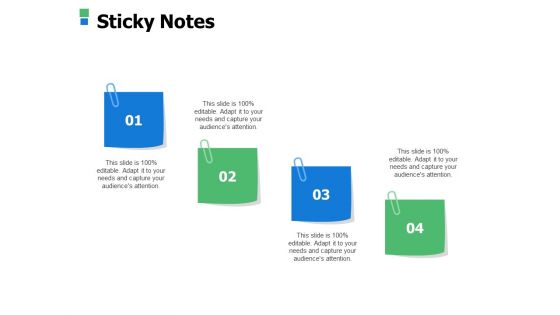 Sticky Notes Management Ppt Powerpoint Presentation Pictures Example