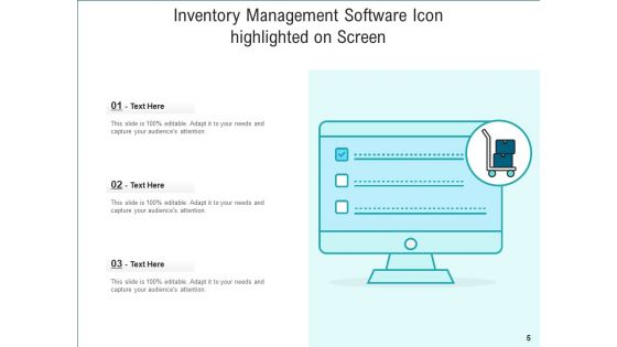 Stock Control Icon Inventory Management Ppt PowerPoint Presentation Complete Deck