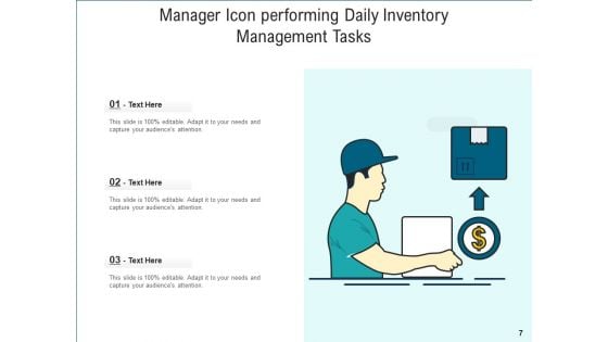 Stock Control Icon Inventory Management Ppt PowerPoint Presentation Complete Deck