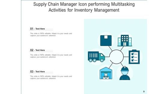 Stock Control Icon Inventory Management Ppt PowerPoint Presentation Complete Deck