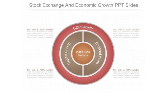 Stock Exchange And Economic Growth Ppt Slides