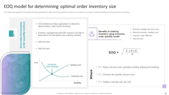 Stock Inventory Acquisition And Warehouse Administration System Ppt PowerPoint Presentation Complete Deck With Slides Slide20