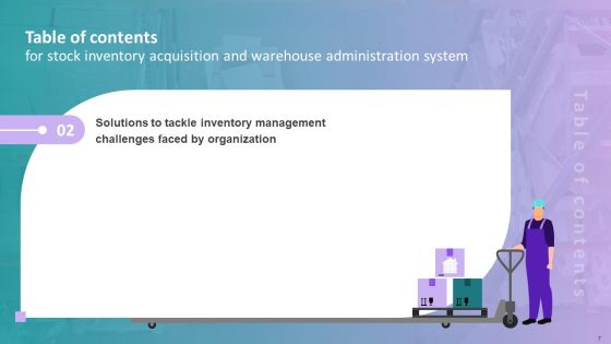 Stock Inventory Acquisition And Warehouse Administration System Ppt PowerPoint Presentation Complete Deck With Slides Slide07