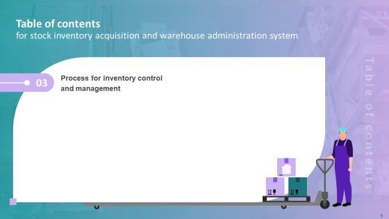 Stock Inventory Acquisition And Warehouse Administration System Ppt PowerPoint Presentation Complete Deck With Slides Slide09