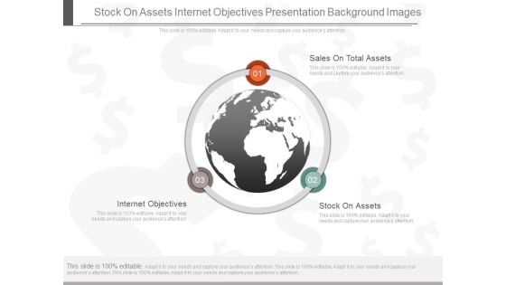 Stock On Assets Internet Objectives Presentation Background Images