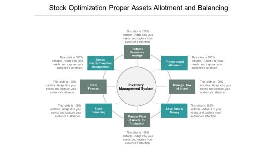 Stock Optimization Proper Assets Allotment And Balancing Ppt PowerPoint Presentation Professional Styles