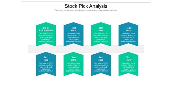 Stock Pick Analysis Ppt PowerPoint Presentation Summary Show Cpb Pdf